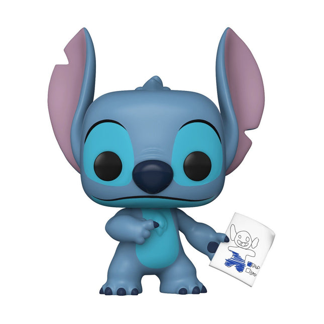 Funko POP! Disney Lilo & Stitch – Stitch with Mood Chart #1744 Συλλεκτική Φιγούρα Βινυλίου 10,4 cm με Πιθανή Chase Έκδοση