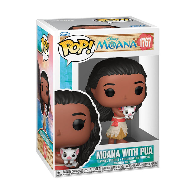 Funko POP! Disney Moana – Moana with Pua #1767 (93205) Συλλεκτική Φιγούρα Βινυλίου 9,9 cm
