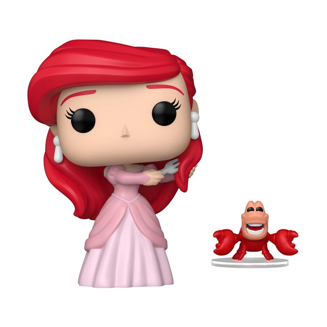 Funko POP! & Buddy Disney: The Little Mermaid – Ariel with Sebastian #1755 (93217) Συλλεκτική Φιγούρα Βινυλίου 10,7 cm