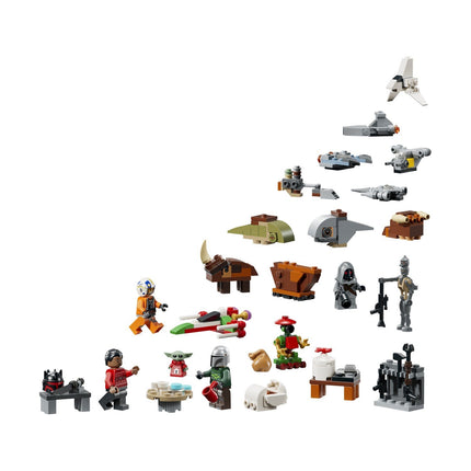 LEGO Star Wars: Advent Calendar Χριστουγεννιάτικο Ημερολόγιο 24 Ημερών με 293 Κομμάτια 75456, 6+ Ετών