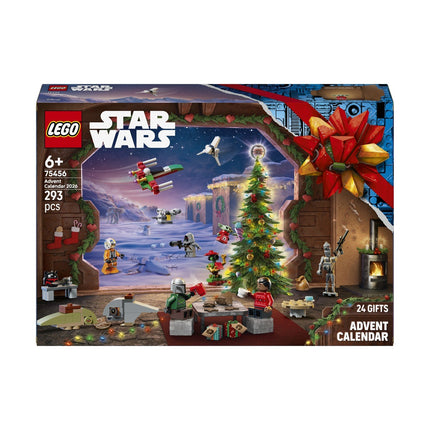 LEGO Star Wars: Advent Calendar Χριστουγεννιάτικο Ημερολόγιο 24 Ημερών με 293 Κομμάτια 75456, 6+ Ετών