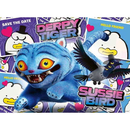 Ravensburger Παζλ K-Pop Demon Hunters Derpy Tiger & Sussie Bird 100 XXL Κομματιών 12003529, 6+ Ετών