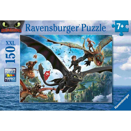 Ravensburger Dragons & Heroes 12004141, Παζλ 150 XXL Κομματιών για Περιπέτειες Φαντασίας, 7+ Ετών