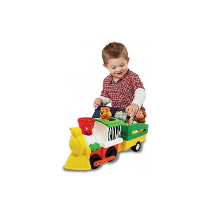 Kiddieland Safari Train Τρενάκι με Ζώα, Φώτα & Ήχους 052704, 12+ Μηνών