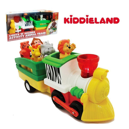 Kiddieland Safari Train Τρενάκι με Ζώα, Φώτα & Ήχους 052704, 12+ Μηνών