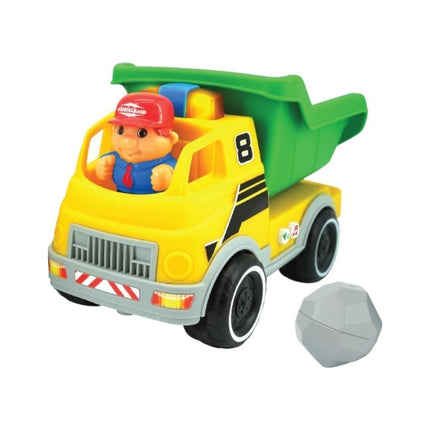 Kiddieland Παιδικό Φορτηγάκι Bright Harvest Light & Sound Dump Truck με Ήχους & Φώτα 063198, 12+ Μηνών