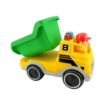 Kiddieland Παιδικό Φορτηγάκι Bright Harvest Light & Sound Dump Truck με Ήχους & Φώτα 063198, 12+ Μηνών
