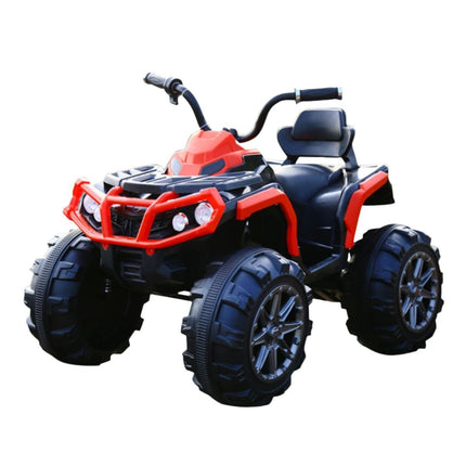 Ηλεκτροκίνητη Τετράτροχη Μοτοσικλέτα ATV 12V/7Ah με Φώτα, Κόρνα, MP3 & USB Κόκκινο, 3+ Ετών