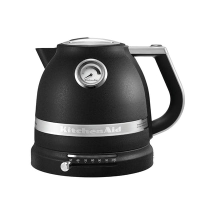 KitchenAid Artisan Βραστήρας 1.5L 3000W με Ρυθμιζόμενη Θερμοκρασία 5KEK1522BBK Cast Iron Black