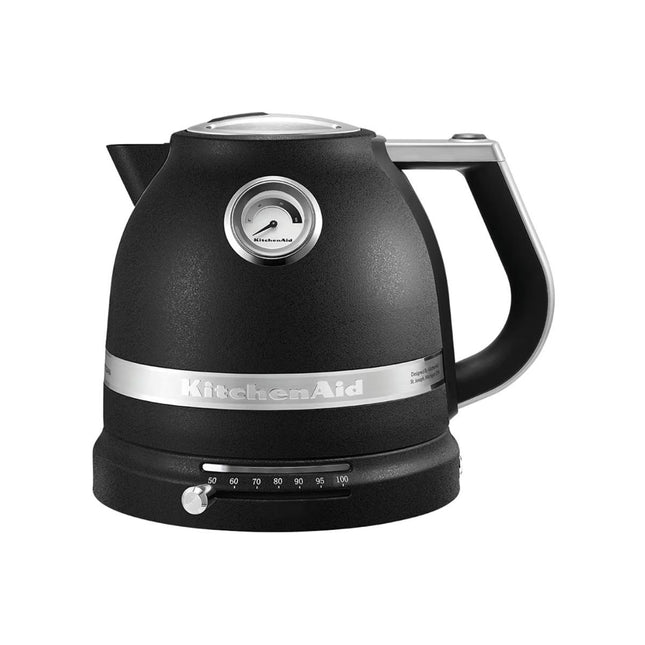 KitchenAid Artisan Βραστήρας 1.5L 3000W με Ρυθμιζόμενη Θερμοκρασία 5KEK1522BBK Cast Iron Black