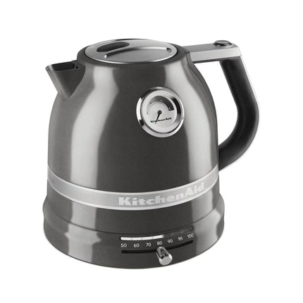 KitchenAid Artisan Βραστήρας 1.5L 3000W με Ρυθμιζόμενη Θερμοκρασία 5KEK1522BMS Medallion Silver