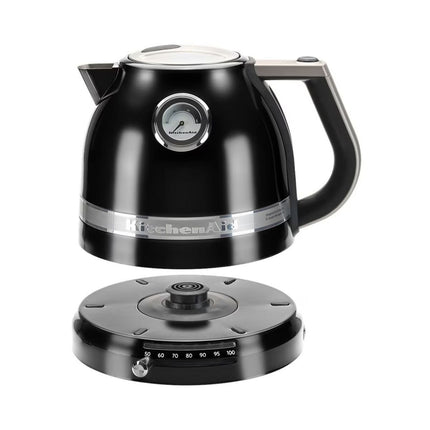 KitchenAid Artisan Βραστήρας 1.5L 3000W με Ρυθμιζόμενη Θερμοκρασία 5KEK1522BOB Onyx Black