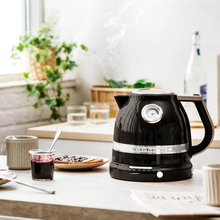 KitchenAid Artisan Βραστήρας 1.5L 3000W με Ρυθμιζόμενη Θερμοκρασία 5KEK1522BOB Onyx Black