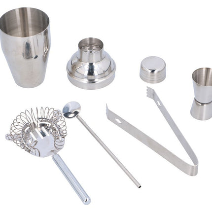 Alpina Switzerland Σετ Κοκτέιλ για Παρασκευή και Σερβίρισμα 5 τεμαχίων από Ανοξείδωτο ατσάλι, Cocktail set 10185