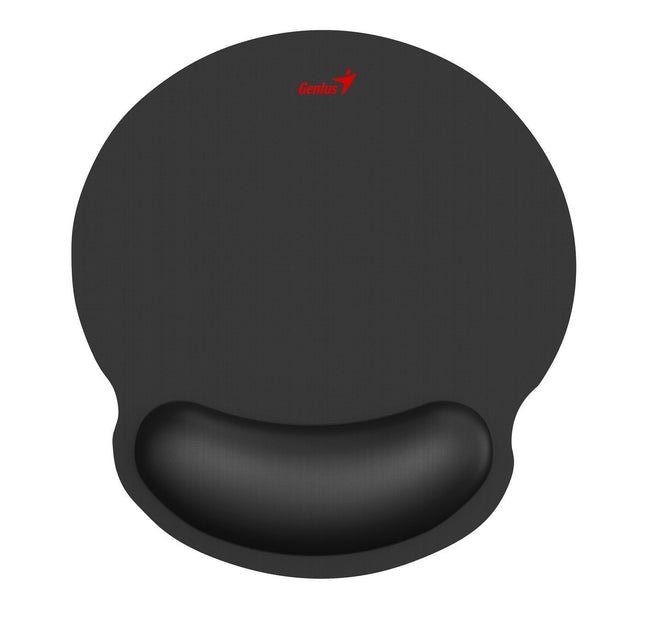 GENIUS G-WMP 100 Mousepad με Εργονομικό Memory Foam Wrist Rest Μαύρο