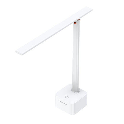 Vention USB Rechargeable Aluminium Foldable Desk Lamp White PDBW0