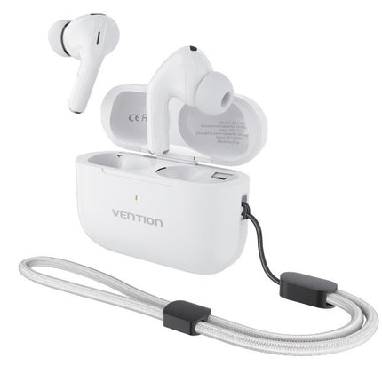 Vention Earphones BT TWS InEar ANC +Wireless Charging ECHO LITE E11 Pro White NBVW0-Pro