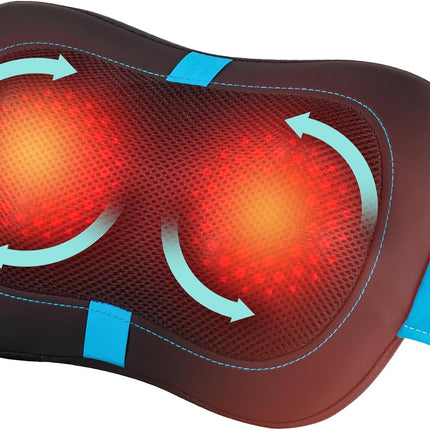 Homedics Massage Pillow Shiatsu, Heat & Rechargeable SP-50H