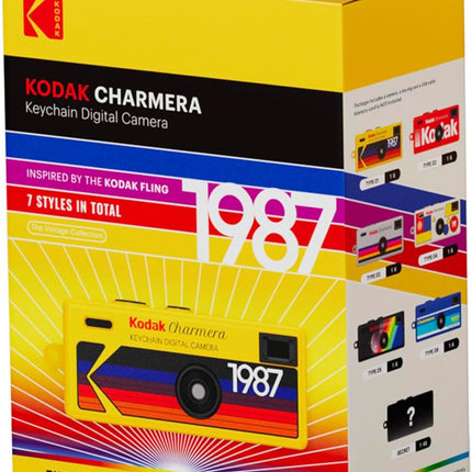 Kodak Charmera Keychain Digital Camera 1.6 Megapixels, Micro SD Card Slot