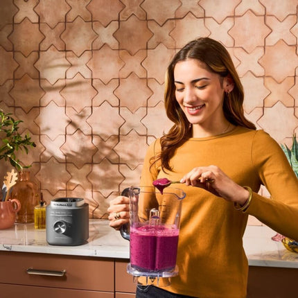 KitchenAid Pure Power Μπλέντερ 2L 1200W με 10 Ταχύτητες, Λειτουργία Pulse και Επιλογέα Ακριβείας 5KSB2073BDG Charcoal Grey