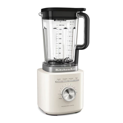 KitchenAid Pure Power Μπλέντερ 1200W με Κανάτα 2L, 10 Ταχύτητες και Λειτουργία Pulse 5KSB2073BPL Porcelain White