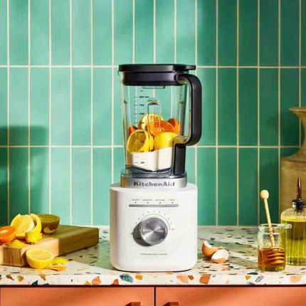 KitchenAid Pure Power Μπλέντερ 1200W με Κανάτα 2L, 10 Ταχύτητες και Λειτουργία Pulse 5KSB2073BPL Porcelain White
