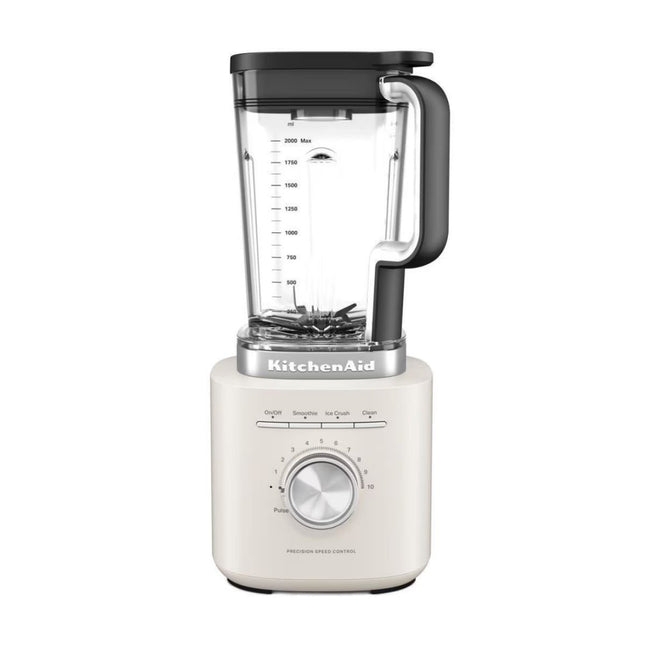 KitchenAid Pure Power Μπλέντερ 1200W με Κανάτα 2L, 10 Ταχύτητες και Λειτουργία Pulse 5KSB2073BPL Porcelain White