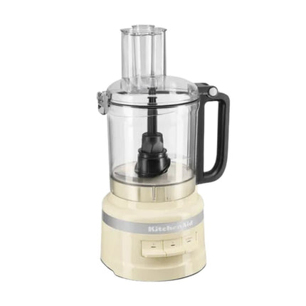 KitchenAid Πολυκόπτης Τροφίμων 2,1L με Πιεστήρα Τροφίμων, 3 Ταχύτητες και 2σε1 Σωλήνα Τροφοδοσίας 5KFP0921BAC Almond Cream