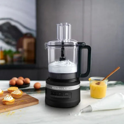 KitchenAid Πολυκόφτης 2.1L με 3 Ταχύτητες, Λεπίδα S Πολλαπλών Χρήσεων και Λεπίδα Ζύμης 5KFP0921BBM Matte Black