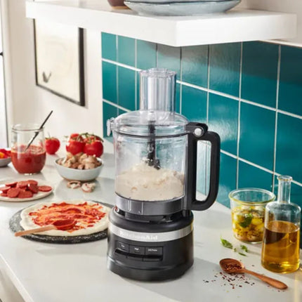KitchenAid Πολυκόφτης 2.1L με 3 Ταχύτητες, Λεπίδα S Πολλαπλών Χρήσεων και Λεπίδα Ζύμης 5KFP0921BBM Matte Black