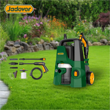 JADEVER Ισχυρό 2 σε 1 Πλυστικό Μηχάνημα Υψηλής Πίεσης & Ηλεκτρική Σκούπα για Κάθε Επιφάνεια