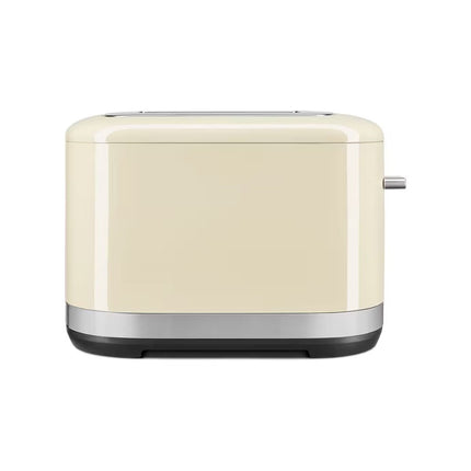 KitchenAid Φρυγανιέρα 1100W 2 Θέσεων με Πολύ Φαρδιές Υποδοχές και 7 Ρυθμίσεις Ροδίσματος 5KMT2109BAC Almond Cream