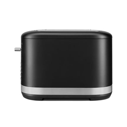 KitchenAid Φρυγανιέρα 1100W 2 Θέσεων με Πολύ Φαρδιές Υποδοχές και 7 Ρυθμίσεις Ροδίσματος 5KMT2109BBM Matte Black