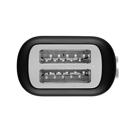 KitchenAid Φρυγανιέρα 1100W 2 Θέσεων με Πολύ Φαρδιές Υποδοχές και 7 Ρυθμίσεις Ροδίσματος 5KMT2109BBM Matte Black