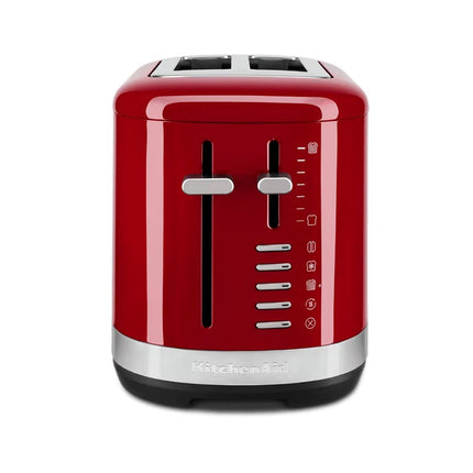 KitchenAid Φρυγανιέρα 1100W 2 Θέσεων με Πολύ Φαρδιές Υποδοχές και 7 Ρυθμίσεις Ροδίσματος 5KMT2109BER Empire Red