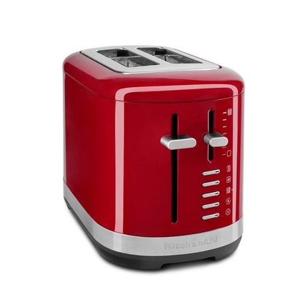 KitchenAid Φρυγανιέρα 1100W 2 Θέσεων με Πολύ Φαρδιές Υποδοχές και 7 Ρυθμίσεις Ροδίσματος 5KMT2109BER Empire Red