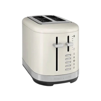KitchenAid Breakfast Suite Φρυγανιέρα 2 Θέσεων με Ρύθμιση για Bagel και Απόψυξη 5KMT2109BPL Porcelain White