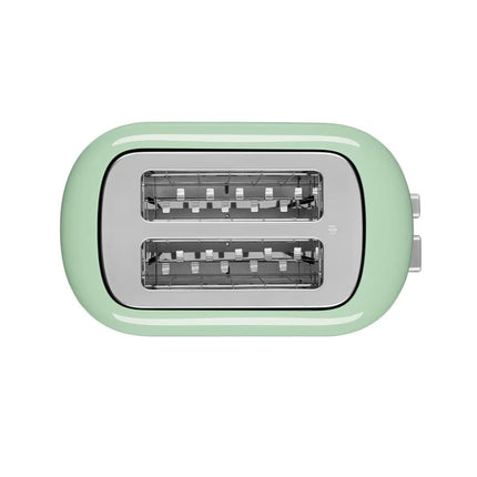 KitchenAid Φρυγανιέρα 1100W 2 Θέσεων με Πολύ Φαρδιές Υποδοχές και 7 Ρυθμίσεις Ροδίσματος 5KMT2109BPT Pistachio