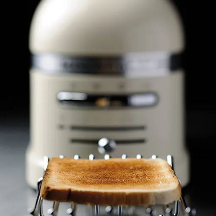 KitchenAid Artisan Φρυγανιέρα 1250W 2 Θέσεων με 7 Ρυθμίσεις Φρυγανίσματος 5KMT2204BAC Almond Cream
