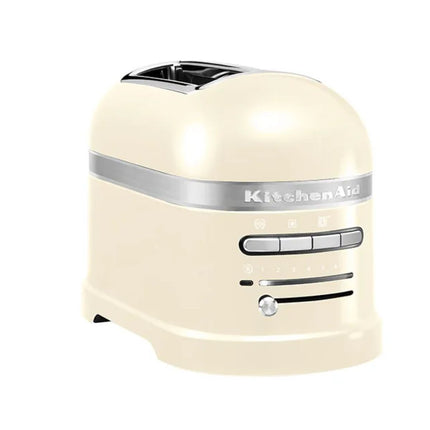 KitchenAid Artisan Φρυγανιέρα 1250W 2 Θέσεων με 7 Ρυθμίσεις Φρυγανίσματος 5KMT2204BAC Almond Cream