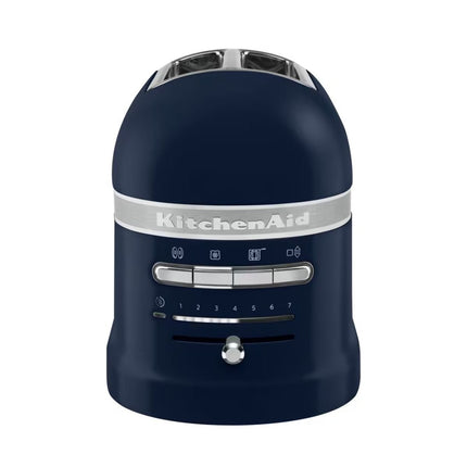 KitchenAid Artisan Φρυγανιέρα 1250W 2 Θέσεων με Αυτόματη Ανύψωση και Σχάρα για Σάντουιτς 5KMT2204BIB Ink Blue