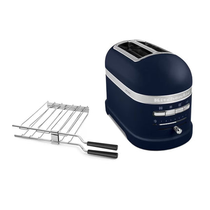 KitchenAid Artisan Φρυγανιέρα 1250W 2 Θέσεων με Αυτόματη Ανύψωση και Σχάρα για Σάντουιτς 5KMT2204BIB Ink Blue