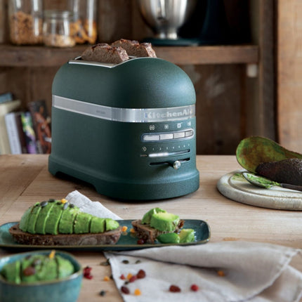 KitchenAid Artisan Φρυγανιέρα 1250W 2 Θέσεων με Αυτόματο Αισθητήρα και Διατήρηση Θερμότητας 5KMT2204BPP Pebbled Palm
