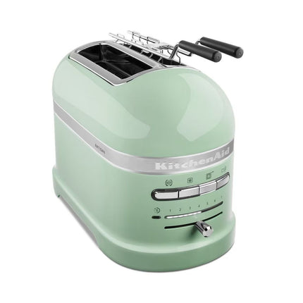 KitchenAid Artisan Φρυγανιέρα 1250W 2 Θέσεων με Αυτόματη Ανύψωση και Σχάρα για Σάντουιτς 5KMT2204BPT Pistachio
