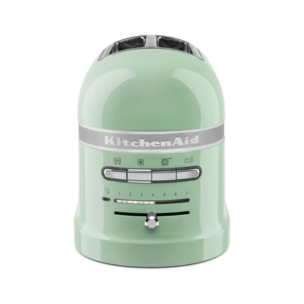 KitchenAid Artisan Φρυγανιέρα 1250W 2 Θέσεων με Αυτόματη Ανύψωση και Σχάρα για Σάντουιτς 5KMT2204BPT Pistachio