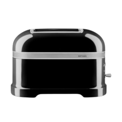 KitchenAid Artisan Φρυγανιέρα 1250W 2 Θέσεων με Αυτόματο Αισθητήρα και Διατήρηση Θερμότητας ZKMT2204BOB Onyx Black