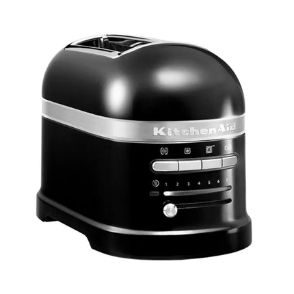 KitchenAid Artisan Φρυγανιέρα 1250W 2 Θέσεων με Αυτόματο Αισθητήρα και Διατήρηση Θερμότητας ZKMT2204BOB Onyx Black