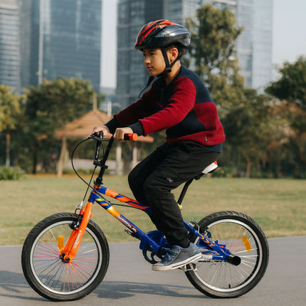 BMX Freestyle Bike 6500 Παιδικό Ποδήλατο Δρόμου & Acrobatic Street 20″ Μπλε 8+ Ετών