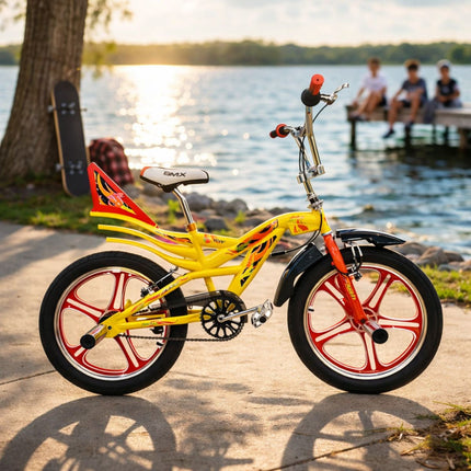 BMX Freestyle Ποδήλατο 20″ με Pegs, Ανθεκτικό Σκελετό & Μοντέρνο Design 8+ Ετών
