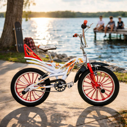 BMX Freestyle Ποδήλατο 20″ με Pegs, Ανθεκτικό Σκελετό & Μοντέρνο Design 8+ Ετών